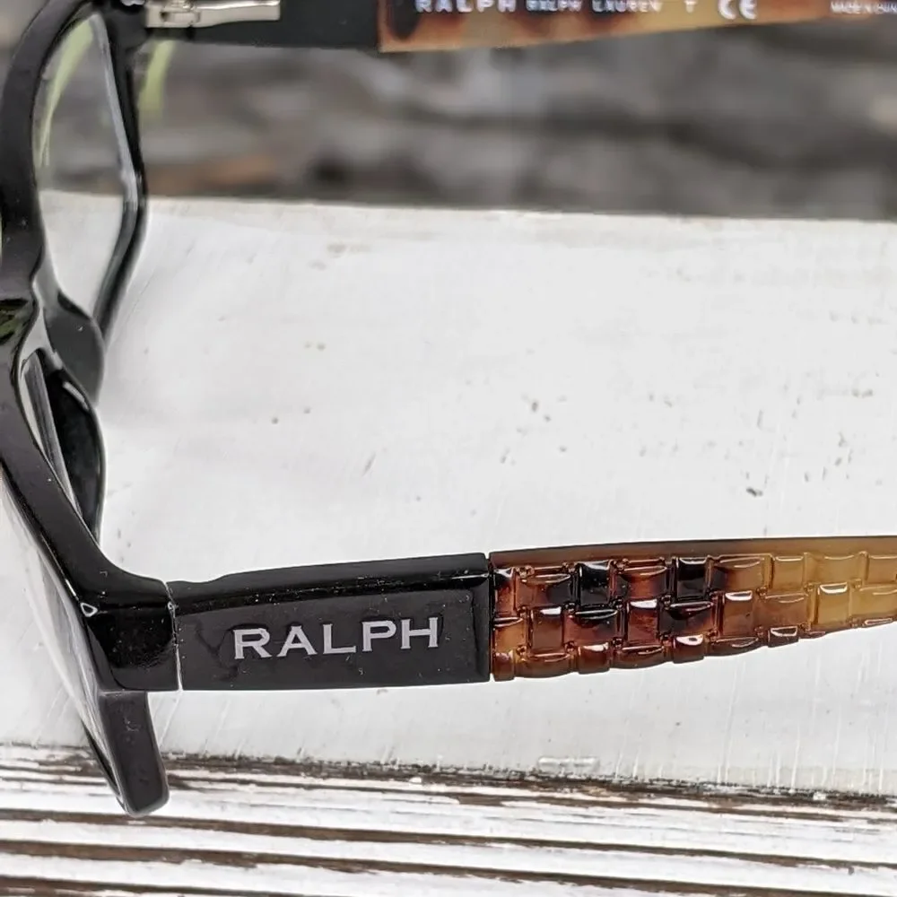 Ralph by Ralph Lauren RA7059 Eyeglasses Eyewear Black/Brown Frames w/ Ca…
